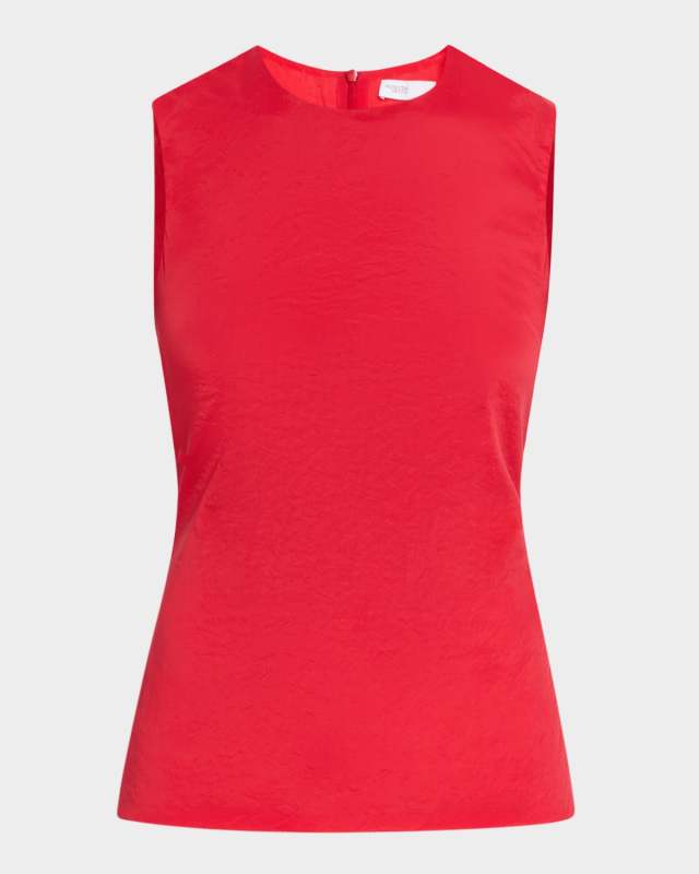 Fitted Crewneck Tank Top